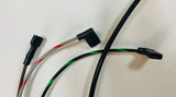 Front Luggage Compartment Wiring Harness. Fits 65-68 Porsche 911 and Porsche 912. Detail of connectors phot 2.