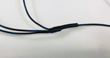 An exact reproduction of the original wiring sub-harness for the dash lights on a Porsche 911 or Porsche 912. Splice detail.