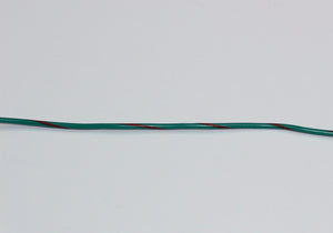 Green with red tracer for a classic Porsche wiring harness in a Porsche 911 or Porsche 912.