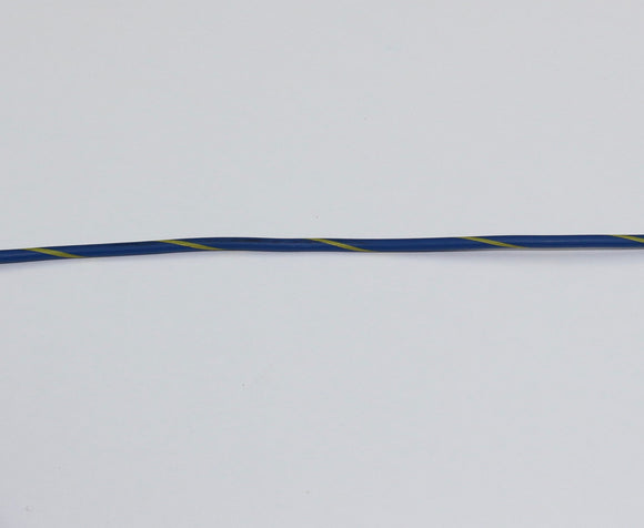 Blue with yellow tracer for a classic Porsche wiring harness in a Porsche 911 or Porsche 912.