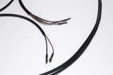 Porsche Wiring Sub-Harness for interior lights which connects to the main harness on the passenger side in the front trunk area.   This a detailed picture of the connections and sleeving. 