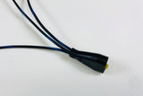 An exact reproduction of the original wiring sub-harness for the dash lights on a Porsche 911 or Porsche 912. Detail of main connection. 