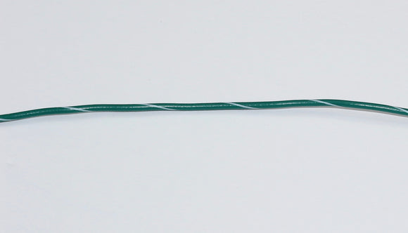 Green with white tracer for a classic Porsche wiring harness in a Porsche 911 or Porsche 912.