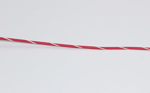Red With white tracer wire for Wiring harnesses in Porsche 911 and Porsche 912